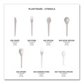 Disposable Forks | Eco-Products EP-S012 Plantware 6 in. Compostable Cutlery Fork - Pearl White (1000/Carton) image number 8