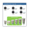 Cups | Dixie 5310COMBO600 PerfecTouch 10 oz. Paper Hot Cups and Lids Combo - Multicolor (50/Pack, 6 Packs/Carton) image number 4