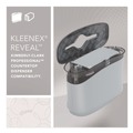 Perforated Roll & Hand Towels | Kleenex 46321 2-Ply 8 in. x 9.4 in. Reveal Multi-Fold Towels - White (16/Carton) image number 8