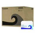 Toilet Seat Covers | Boardwalk BWKK5000B 14.17 in. x 16.73 in. Premium Half-Fold Toilet Seat Covers - White (250/Sleeve, 20 Sleeves/Carton) image number 0