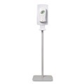 Hand Sanitizer Accessories | Dial Professional 09495EA FIT 15.7 in. x 15.7 in. x 58.3 in. Touch Free Dispenser Floor Stand - White image number 0