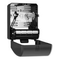 Towel Dispensers | Tork 772828 12.32 in. x 9.32 in. x 15.95 in. Mechanical Hand Towel Roll Dispenser for H80 System - Black image number 3
