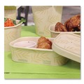Food Containers & Lids | World Centric CT-NT-16 16 oz 4.7 in. x 6.8 in. x 1.6 in. Sugarcane No Tree Rectangular Containers - Natural (300/Carton) image number 7