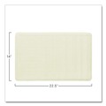 Safety Mats | Rubbermaid Commercial 1982724 Safti-Grip Latex-Free Vinyl Bath Mat 14 X 22.5 White (4/Carton) image number 3