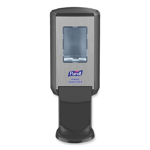 Hand Sanitizer Dispensers | PURELL 5124-01 CS4 4.88 in. x 8.19 in. x 11.38 in. 1,200 mL Hand Sanitizer Dispenser - Graphite (1/Carton) image number 0