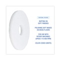 Floor Pads-Cleaning, Buffing & Polishing | Boardwalk BWK4012WHI 12 in. Diameter Polishing Floor Pads - White (5/Carton) image number 4