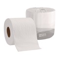 Floor Dusters & Accessories | Georgia Pacific Professional 19880/01 2-Ply Septic Safe Pacific Blue Basic Bathroom Tissue - White (550 Sheets/Roll, 80 Rolls/Carton) image number 2