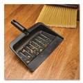 Dust Pans | Carlisle 36143703 8 x 12 Flo-Pac Flexible Plastic Dustpan - Black image number 4