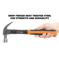Hammers | Great Neck HG16C 16 oz. Claw Hammer with High-Visibility Orange Fiberglass Handle image number 5
