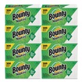 Luncheon Napkins | Bounty 96595 12-1/10 in. x 12 in. 1-Ply Quilted Napkins - White (8/Carton) image number 0