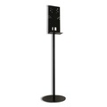 Hand Sanitizer Accessories | GN1 1024684-01BA 12 in. x 48 in. Hand Sanitizer Stand - Black image number 0