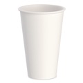 Cups | SOLO DWTG16W Thermoguard 16 oz Sustainable Forest Print Insulated Paper Hot Cups - White (600/Carton) image number 1