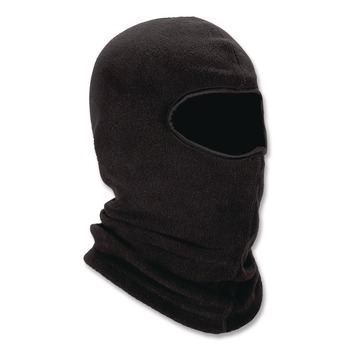 Ergodyne 16821 N-Ferno 6821 One Size Fits Most Polyester Fleece Balaclava Face Mask - Black