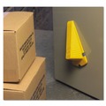 Doorstops | Master Caster 00967 Giant Foot 3.5 in. W x 6.75 in. D x 2 in. H No-Slip Rubber Wedge Magnetic Doorstop - Yellow image number 4