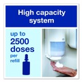 Soap Dispensers | Tork 571600 4.45 in. x 5.12 in. x 10.94 in. Elevation Foam Skincare Auto Dispenser with Intuition Sensor - White (4/Carton) image number 8