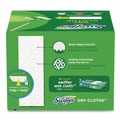 Floor Dusters & Accessories | Swiffer 80374620 8 x 10.4 Dry Refill Cloths - White (4/Carton) image number 2