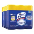 Cleaning Cloths & Wipes | LYSOL Brand 19200-82159 7 in. x 7.25 in. 1-Ply Disinfecting Wipes - Lemon and Lime Blossom White (3/Pack) image number 1