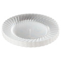 Plates | WNA RSCW91512 9 in. Diameter Classicware Plastic Plates - Clear (12/Pack, 15 Packs/Carton) image number 0
