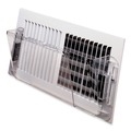 Air Vent & Register Products | Deflecto 51 10 x 3 x 5.5 Adjustable Sidewall Register Air Deflector - Clear image number 0