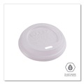 Cup Lids | Eco-Products EP-ECOLID-8 EcoLid PLA Renewable/Compostable 8 oz Hot Cup Lids - White (800/Carton) image number 2