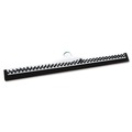 Brushes | Unger PB55A 22 in. Brush Polypropylene Bristles Sanitary Brush with Squeegee - Black Bristles image number 0