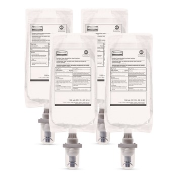 SOAP REFILLS | Rubbermaid Commercial 2147027 1,100 milliliter Auto Foam Refill Antibacterial Hand Soap - Fragrance Free (4/Carton)