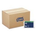 Cleaning Cloths & Wipes | Tork 192291 11.75 in. x 14.75 in. 1-Ply Small Pack Foodservice Cloth - Unscented/White/Red Stripe (4/Carton) image number 0
