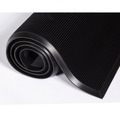 Floor Mats | Crown MA SR42BK Mat-A-Dor 24 in. x 32 in. Rubber Entrance/Scraper Mat - Black image number 1
