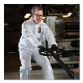 Cleaning Cloths & Wipes | Ansell KCC 44323 A40 Elastic-Cuff and Ankles Coveralls - Large, White (25/Carton) image number 5