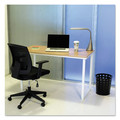 Indoor Waste Receptacles | Safco 9740BL 6-Gallon Steel Bubble Wastebaskets - Black image number 2