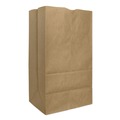 Grocery Bags | Ross & Wallace Paper Products 130326 8.25 in. x 5.25 in. x 16.13 in. #25 Squat Size Extra-Heavy-Duty Grocery Paper Bags - Kraft (500/Bundle) image number 0
