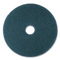 Floor Pads-Stripping | 3M 5300-20 20 in. Low-Speed High Productivity Floor Pads - Blue (5/Carton) image number 1
