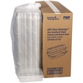 Bulk Savings Pricing 2 | Pactiv Corp. YCASH3011UCH 9 in. x 5.5 in. x 3.2 in. Plastic Hoagie Hinged Lid Container - Clear (220/Carton) image number 0