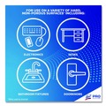Cleaning Cloths & Wipes | LYSOL Brand 19200-82159 7 in. x 7.25 in. 1-Ply Disinfecting Wipes - Lemon and Lime Blossom White (3/Pack) image number 6