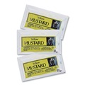 Breakroom Condiments | Vistar PPIVENL065 0.16 oz. Condiment Packets - Mustard (200/Carton) image number 0