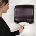 Towel Dispensers | San Jamar T1750TBK 11.5 in. x 6 in. x 11.5 in. Ultrafold Towel Dispenser - Black image number 4