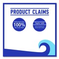 Toilet Tissues | Boardwalk B6150 2-Ply Septic Safe 156.25 ft. Roll Length Toilet Tissue - White (96/Carton) image number 6