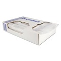 High-Density Trash Bags | Heritage Z8048MN R03 High-Density 45 Gallon 10 Microns 40 in. x 48 in. Waste Can Liners - Natural (25 Bags/Roll, 10 Rolls/Carton) image number 2