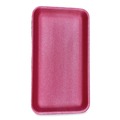 Food Containers & Lids | GEN 1525PINK 14.5 in. x 8 in. x 0.75 in. #1525 Meat Trays - Pink (250/Carton) image number 0