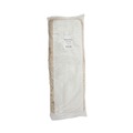 Mop Heads | Boardwalk BWK1360 60 in. x 5 in. Hygrade Cotton Industrial Dust Mop Head - White image number 2