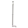 Water & Solvent Pumps | Boardwalk BWK00422EA 22 oz. Pump Steel 42.5 in. Tall Bottle Pump - Chrome image number 1
