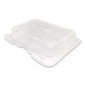 Perforated Roll & Hand Towels | Plastifar 18200 Bakery Containers, Muffin/Cupcake, 7.25 x 9.88 x 3.13, Clear, 250/Carton image number 1