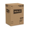 Cups | SOLO RW16-J8000 Symphony Eco-Forward 16 oz. Paper Cold Cups - White/Red/Beige (1000/Carton) image number 0