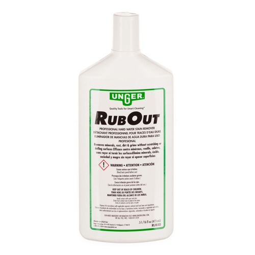 Disinfecting & Cleaning Solutions | Unger UNGRUB50 RubOut 16 oz Glass Cleaner (12/Carton) image number 0