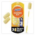Dusters | Swiffer 80874967 Heavy Duty Dusters with 14 in. to 3 ft. Extendable Handle (4/Kit) image number 1