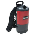 Vacuums | Sanitaire SC412B TRANSPORT QuietClean 1.5 Gallon Tank Capacity Backpack Vacuum - Red image number 1