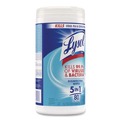 Cleaning Cloths & Wipes | LYSOL Brand 19200-89346 7 in. x 7.25 in. 1-Ply Disinfecting Wipes - Crisp Linen/White (6/Carton) image number 3