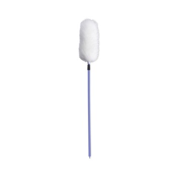 Boardwalk BWKL3850 35 in. - 48 in. Plastic Handle Lambswool Duster