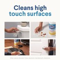 Cleaning Cloths & Wipes | Clorox 01594 7 in. x 8 in. 1-Ply Disinfecting Wipes - Crisp Lemon, White (35/Canister, 12 Canisters/Carton) image number 9