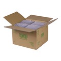 Food Containers & Lids | Eco-Products EP-RC48 8 in. x 6 in. x 2 in. 48 oz. Renewable and Compostable Rectangular Plastic Deli Containers - Clear (200/Carton) image number 2